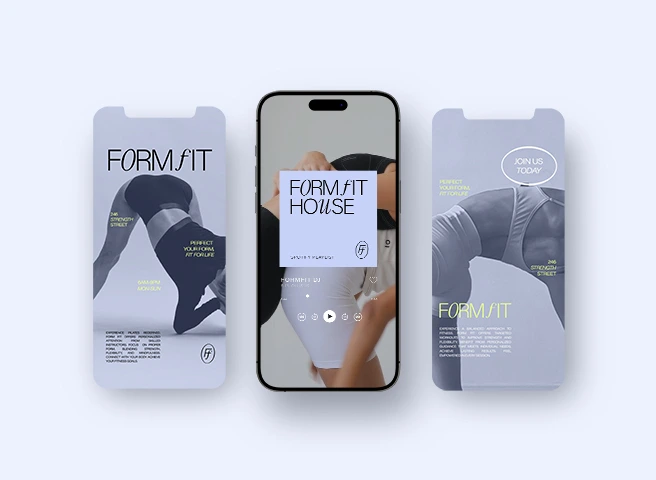 FormFit social media design